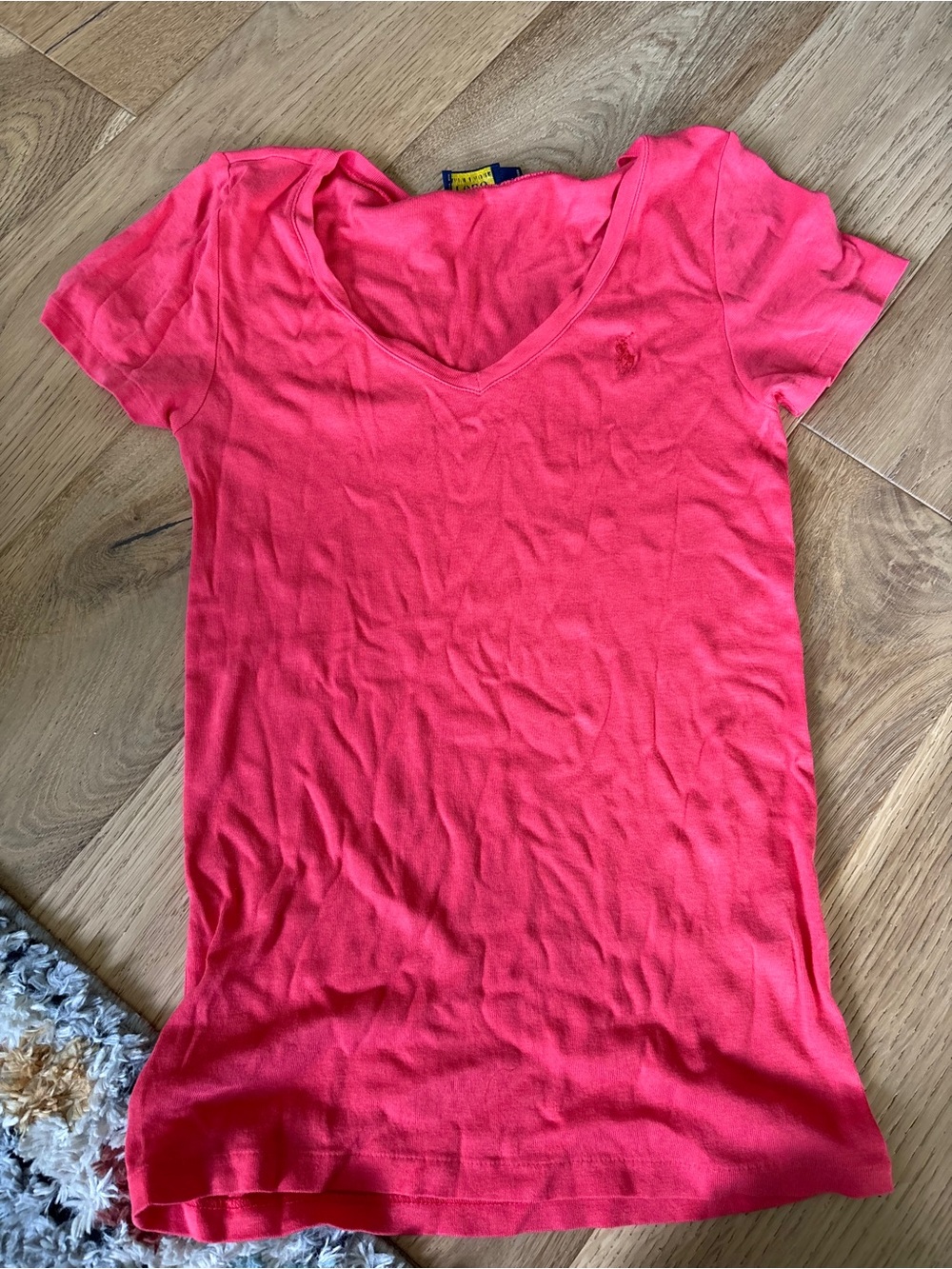 Polo Ralph Lauren basic v neck tee womens large